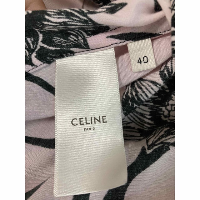 celine 21ss  LOOSE HAWAIIAN SHIRT