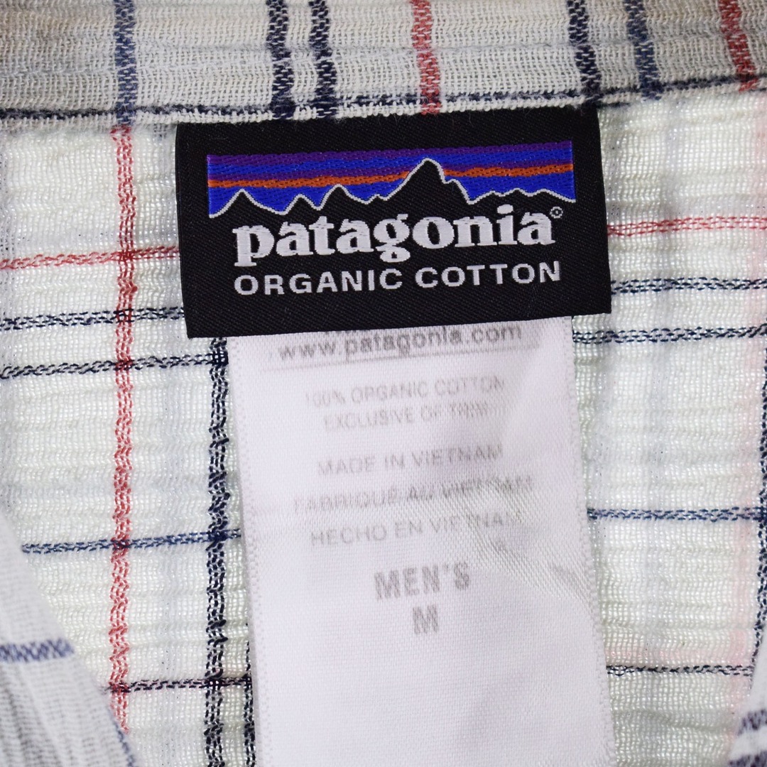 patagonia(パタゴニア)の古着 パタゴニア Patagonia 半袖 チェックシャツ メンズM /eaa341134 メンズのトップス(シャツ)の商品写真