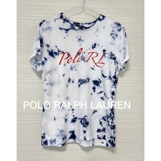 ポロラルフローレン(POLO RALPH LAUREN)のPOLO ラルフローレン　Tシャツ　タイダイ　ブルー　米国購入　新品(Tシャツ(半袖/袖なし))