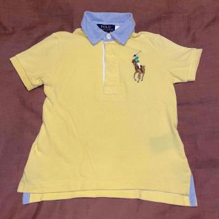 ポロラルフローレン(POLO RALPH LAUREN)のラルフローレン RALPH LAUREN 黄ビックポニー ポロシャツ 100(Tシャツ/カットソー)