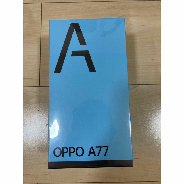 OPPO A77 ブラック スマホ/家電/カメラのスマートフォン/携帯電話(スマートフォン本体)の商品写真