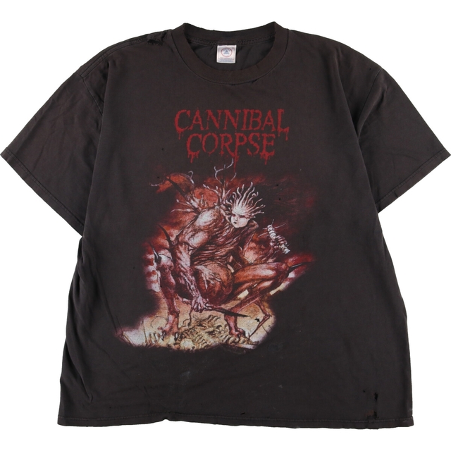 DELTA CANNIBAL CORPSE カン二バルコープス バンドTシャツ バンT メンズXL /eaa343015