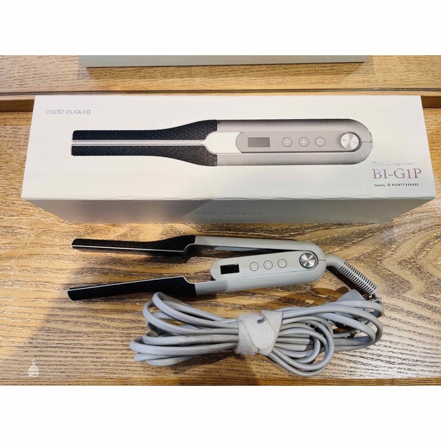 cado cuaura ストレートヘアアイロン BI-G1P-CG 7680円 スマホ/家電/カメラ 美容/健康 ヘアアイロン
