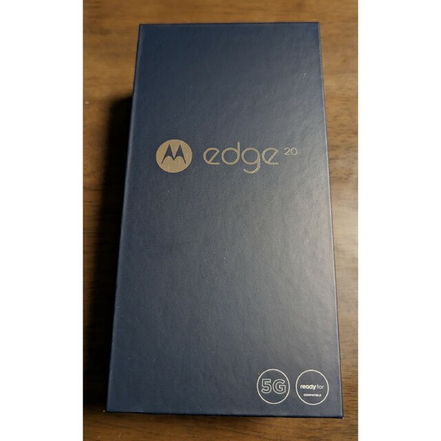 ★新品未開封★motorola edge 20★フロストオニキス★