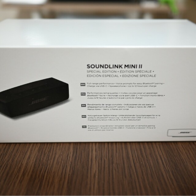 BOSE ワイヤレススピーカー SOUNDLINK MINI II SPECIA スマホ/家電/カメラのオーディオ機器(スピーカー)の商品写真