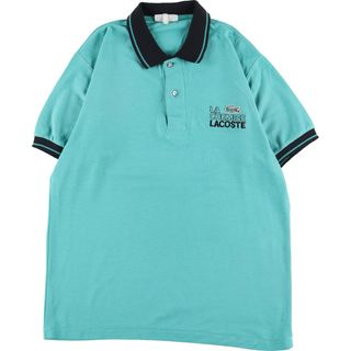 ラコステ(LACOSTE)の古着 70年代 ラコステ LACOSTE フレンチラコステ 半袖 ポロシャツ フランス製 メンズM ヴィンテージ /eaa342443(ポロシャツ)