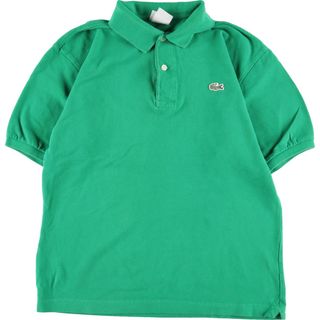 ラコステ(LACOSTE)の古着 ラコステ LACOSTE 半袖 ポロシャツ メンズM /eaa342447(ポロシャツ)