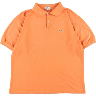 ラコステ(LACOSTE)の古着 ラコステ LACOSTE 半袖 ポロシャツ メンズL /eaa342448(ポロシャツ)