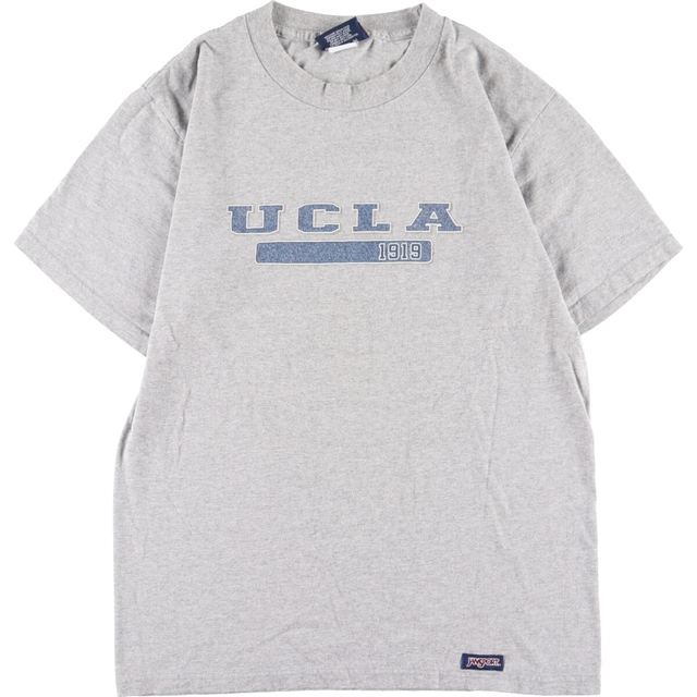 90年代 ジャンスポーツ JANSPORT UCLA カリフォルニア大学ロサンゼルス校 カレッジTシャツ USA製 メンズM ヴィンテージ /eaa342938