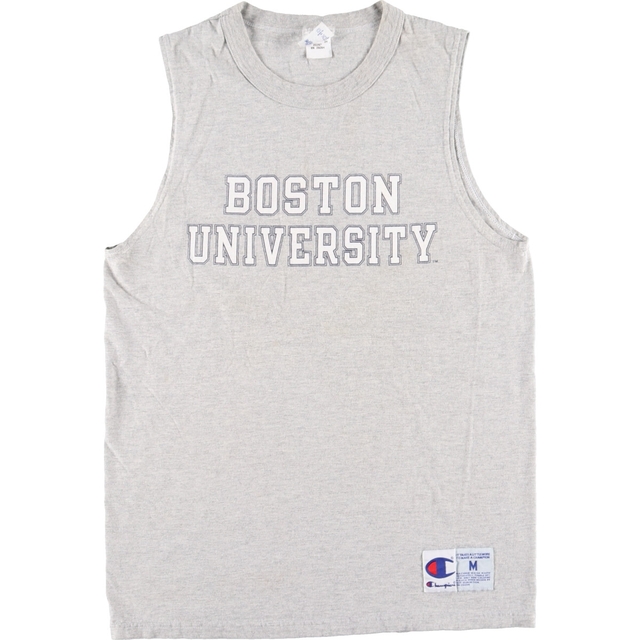 チャンピオン Champion BOSTON UNIVERSITY ボストン大学 カレッジ タンクトップ USA製 メンズM /eaa342939