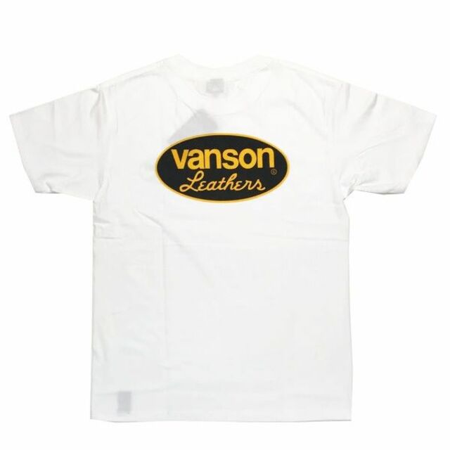 VANSON - 新品 VANSON バンソン 半袖 ロゴプリントTシャツ ホワイト L ...