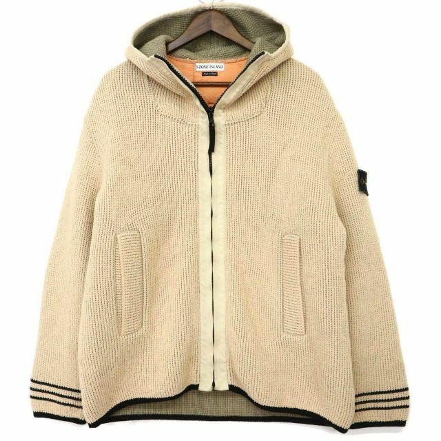 【1998AW】STONE ISLAND ライナー付 ニットパーカー アーカイブ