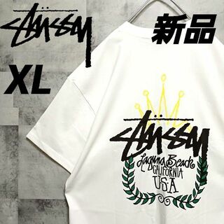 ステューシー(STUSSY)の✨新品✨ ステューシー 【LB WREATH STUSSY TEE】 XL(Tシャツ/カットソー(半袖/袖なし))