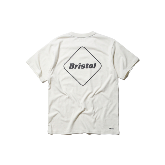 L 新品 送料無料 FCRB 23SS EMBLEM TEE OFF WHITE