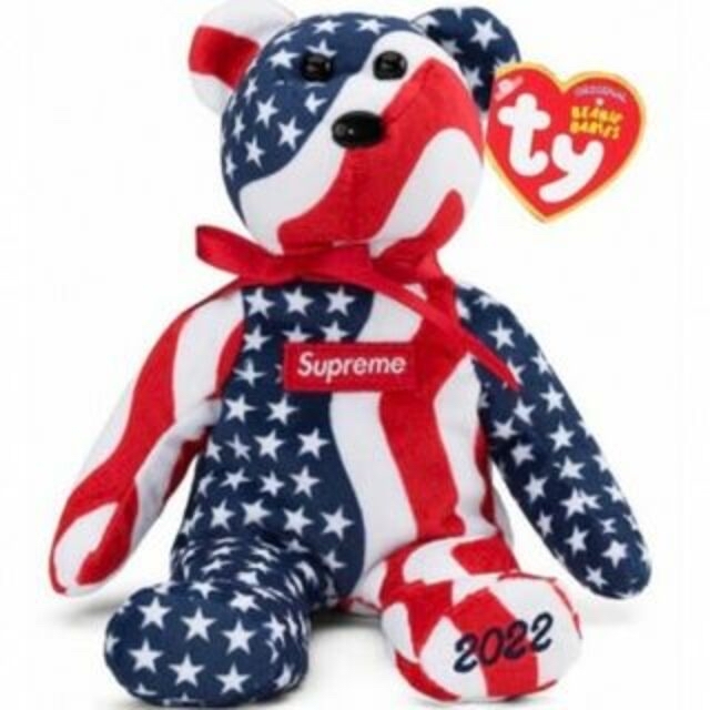 Supreme / ty Beanie Baby Flag エンタメ/ホビーのおもちゃ/ぬいぐるみ(ぬいぐるみ)の商品写真