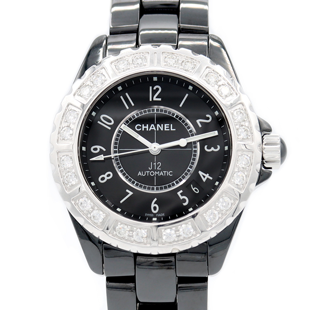 CHANEL - 内部点検済 CHANEL シャネル J12 38mm アフター ラージ ...