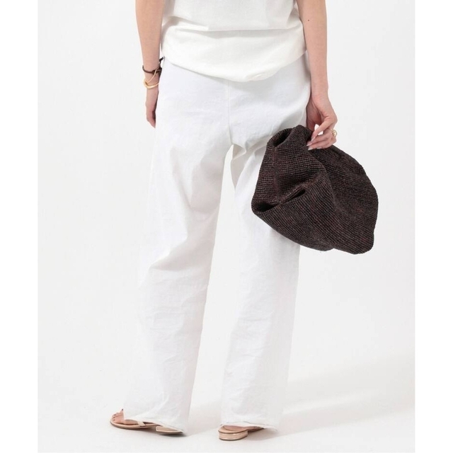 Stretch twill タックパンツ（スラックス）｜Deuxieme Classe