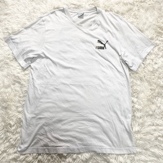 プーマ(PUMA)の【大きいサイズ】PUMA Tシャツ　ホワイト　サイズUSA XL(Tシャツ/カットソー(半袖/袖なし))