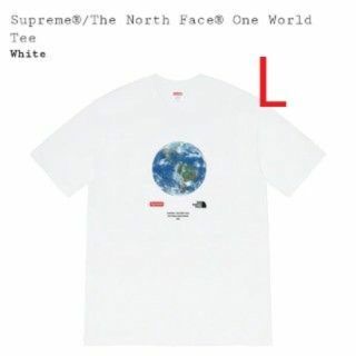 シュプリーム(Supreme)のSupreme TNF One World Tee White Large(Tシャツ/カットソー(半袖/袖なし))