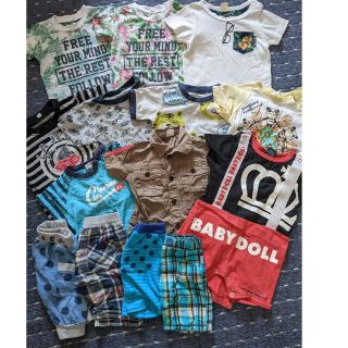 ベビードール(BABYDOLL)の男の子80cm★夏服まとめ売り(Ｔシャツ)