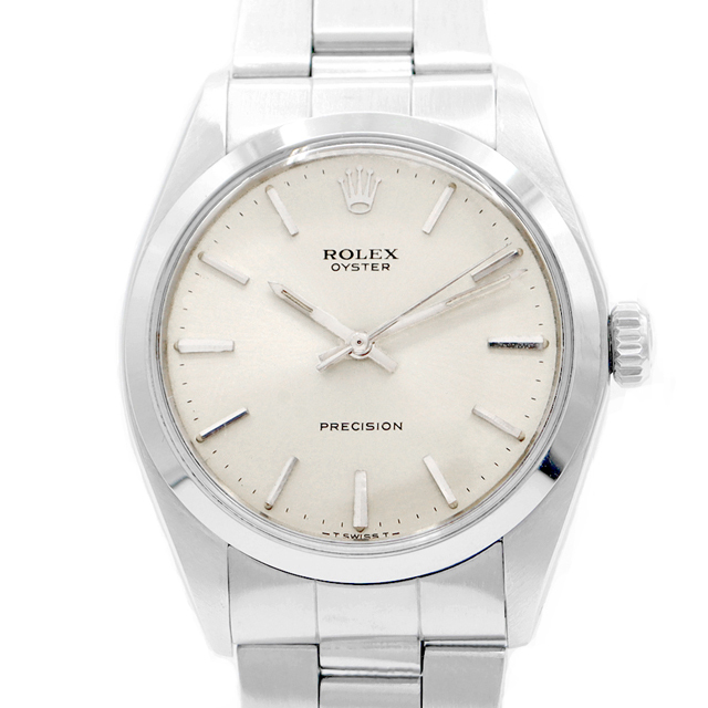 ROLEX ロレックス オイスター プレシジョン 6426 30番 シルバー SS ステンレス メンズ 手巻き【6ヶ月保証】【腕時計】