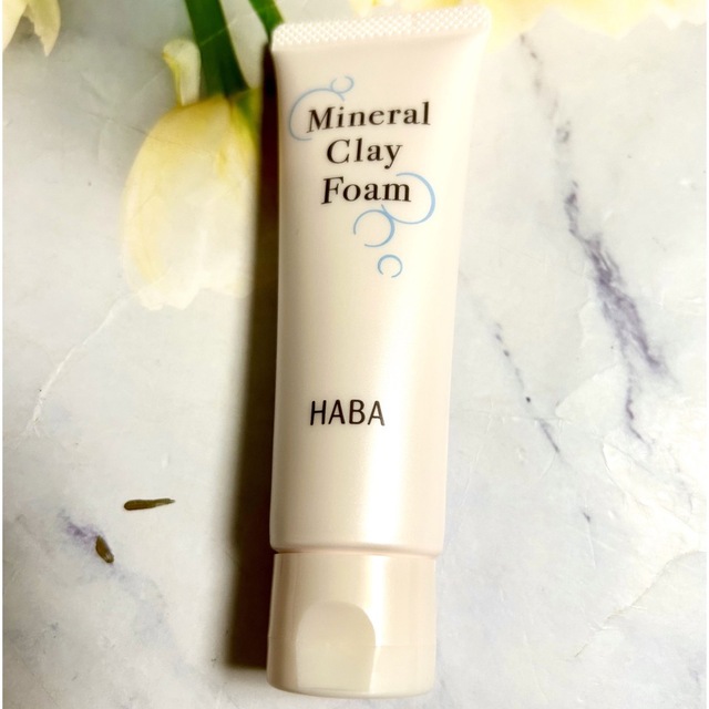 HABA(ハーバー)のHABA ミネラルクレイフォーム(洗顔フォーム)50g ×3 本 コスメ/美容のスキンケア/基礎化粧品(洗顔料)の商品写真