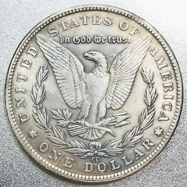 モルガン 1ドル銀貨 1878年 CC　レプリカコイン