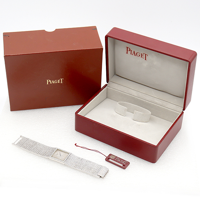 PIAGET - PIAGET ピアジェ スクエア フルダイヤモンド 96660 PIAGET - PIAGET ピアジェ スクエア フルダイヤモンド 96660