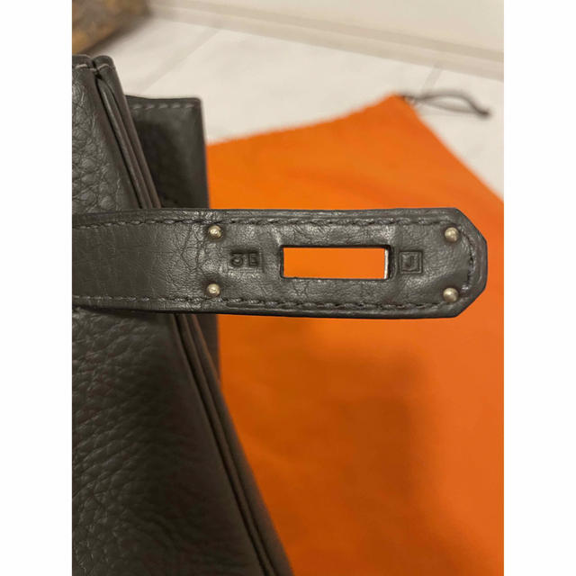 Hermes(エルメス)の新品同様★HERMES2008年購入□Jバーキン35★グラファイト✖️SV金具 レディースのバッグ(ハンドバッグ)の商品写真