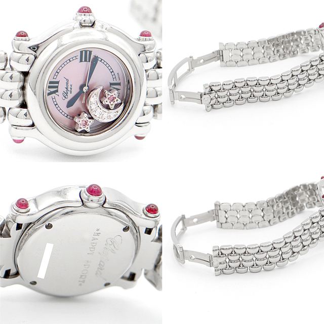 Chopard - 電池交換済 Chopard ショパール ハッピースポーツ 27 Chopard - 電池交換済 Chopard ショパール ハッピースポーツ 27