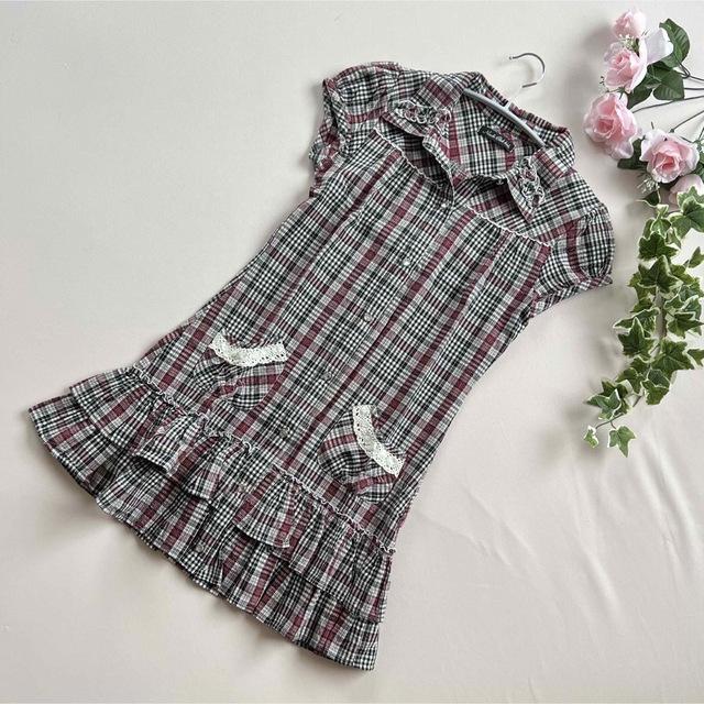 NICOLE CLUB(ニコルクラブ)の【美品】Nicole Club Kids ワンピース ニコルクラブキッズ 160 キッズ/ベビー/マタニティのキッズ服女の子用(90cm~)(ワンピース)の商品写真