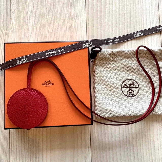 HERMES エルメス????鏡ネックレス"ミロワール" チャーム