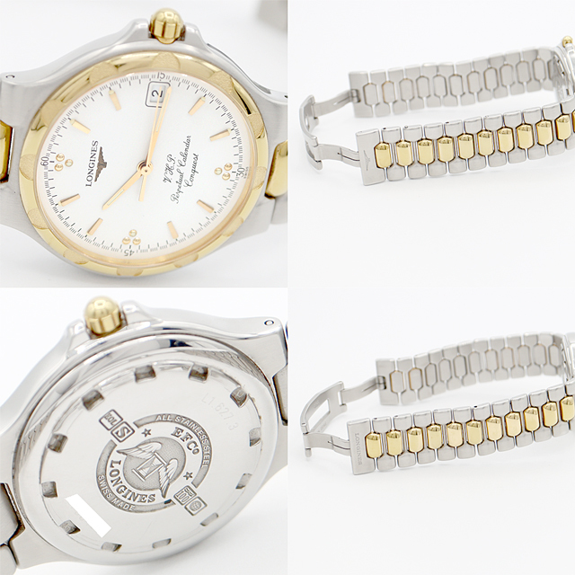 LONGINES - 電池交換済 LONGINES ロンジン コンクエスト VHP LONGINES - 電池交換済 LONGINES ロンジン コンクエスト VHP