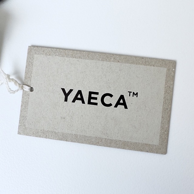 YAECA(ヤエカ)の新品未使用 YAECA サイドスリットリネンワイドチュニックワンピース M レディースのトップス(チュニック)の商品写真