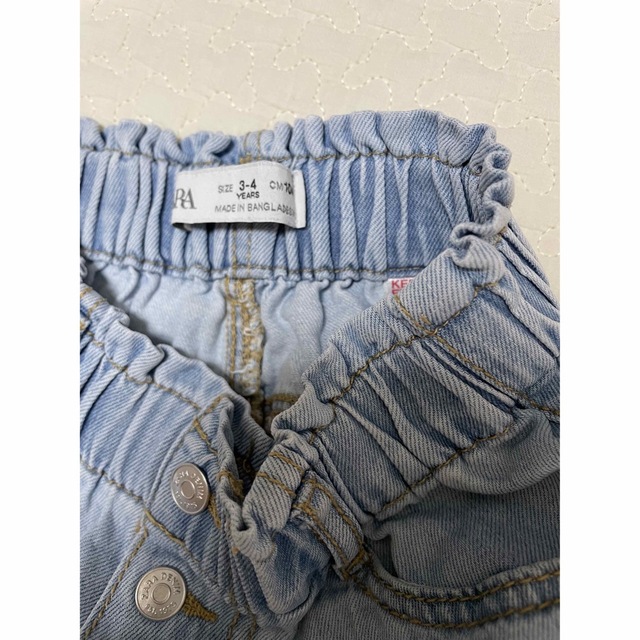 ZARA KIDS 【最終値下げ】ザラ デニムバミューダパンツ ショートパンツ 104cmの通販 by may 最終値下げ!ZARA、デニムハーフパンツ、Lサイズ
