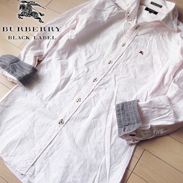 お気にいる BURBERRY BLACK LABELバーバリーブラックレーベル 長袖