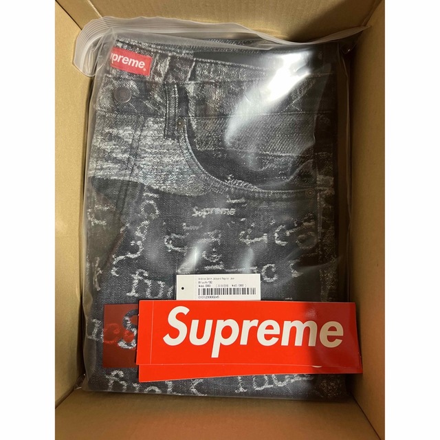 Supreme - Archive Denim Jacquard Regular Jean 32の通販 by ふらいど