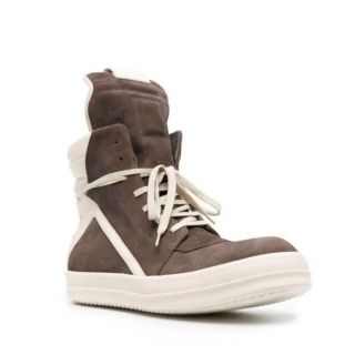 リックオウエンス(Rick Owens)の1472580 Rick Owens GEOBASKET レザー スニーカー(スニーカー)