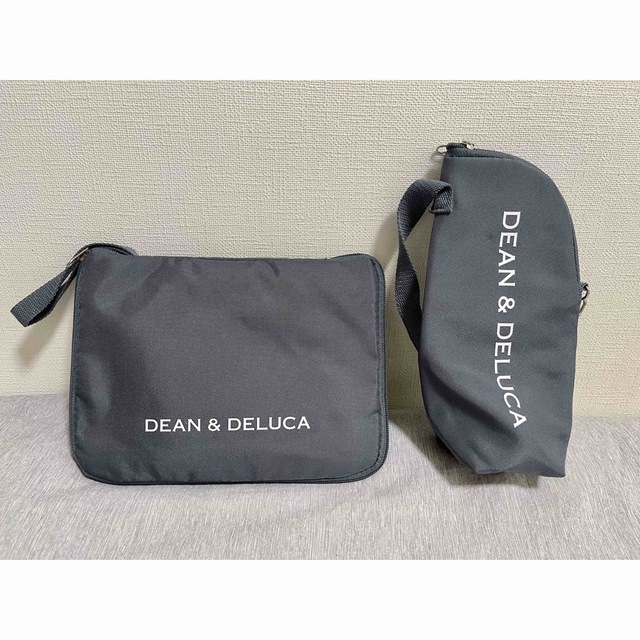 DEAN & DELUCA(ディーンアンドデルーカ)のGLOW/2021年8月号付録/レジかご買い物バッグ＆保冷ボトルホルダー レディースのバッグ(エコバッグ)の商品写真