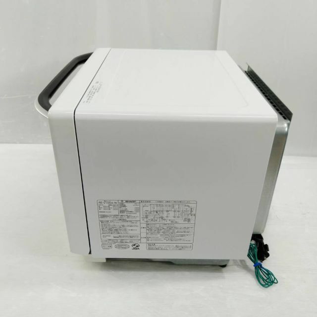 良品】シャープ過熱水蒸気オーブンレンジ 2段調理 31L RE-V100A-W