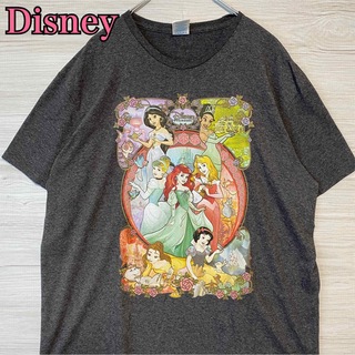 ディズニー(Disney)の【入手困難】ディズニー　プリンセス　Tシャツ　XLサイズ　ゆったり　海外輸入(Tシャツ/カットソー(半袖/袖なし))