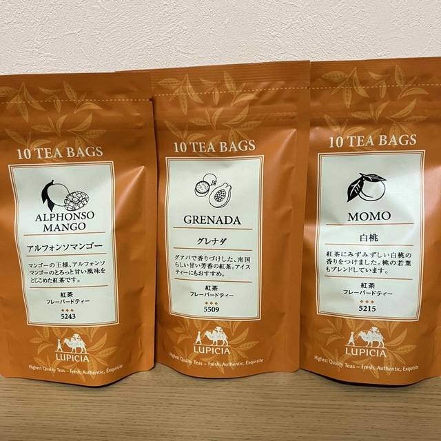 LUPICIA(ルピシア)のルピシアティーパック3点セット【送料込】 食品/飲料/酒の飲料(茶)の商品写真