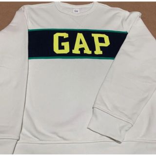 ギャップ(GAP)のgap ビッグロゴ　トレーナー　90‘s アメカジ(スウェット)