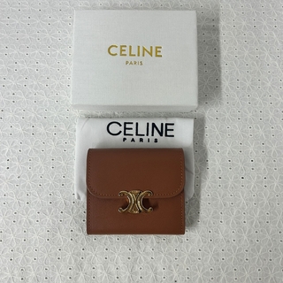 セリーヌ(celine)の3つ折り財布 セリーヌ コインケース カード入れ  茶色(セット/コーデ)
