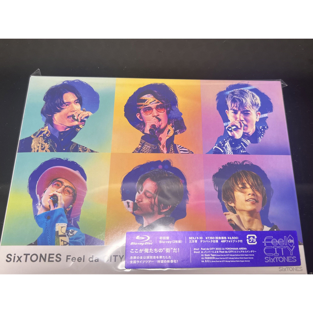 SixTONES    FeeldaCITY   初回盤　ストーンズ　dvd