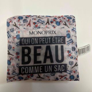 モノプリ MONOPRIX ナイロンエコバッグ(エコバッグ)