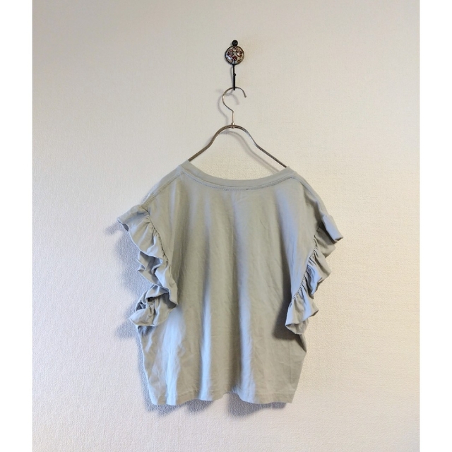 ZARA(ザラ)のZARA✺肩フリルトップス レディースのトップス(カットソー(半袖/袖なし))の商品写真