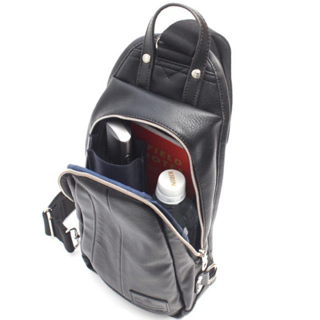 【超特価】プロスペリティ レザー ボディバッグ ワンショルダー PSGA-01 メンズのバッグ(ボディーバッグ)の商品写真