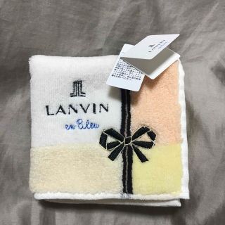 ランバンオンブルー(LANVIN en Bleu)のLANVIN タオルハンカチ(ハンカチ)