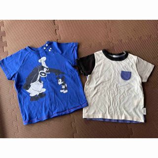 マーキーズ(MARKEY'S)のマーキーズTシャツ2枚セット☆ディズニーコラボクレイジー柄(Tシャツ/カットソー)